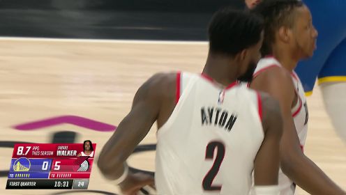  艾顿空接之城显神威，开拓者内线优势助球队力克掘金